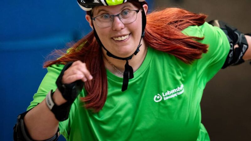Inline-Skating: Haanerin startet bei den Special Olympics