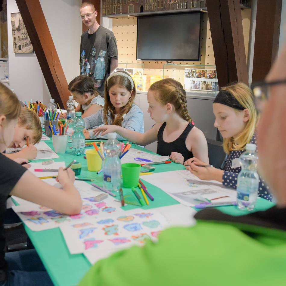 Im Fünf-Ringe-Haus: Mit Kreativität zu mehr Schulwegsicherheit