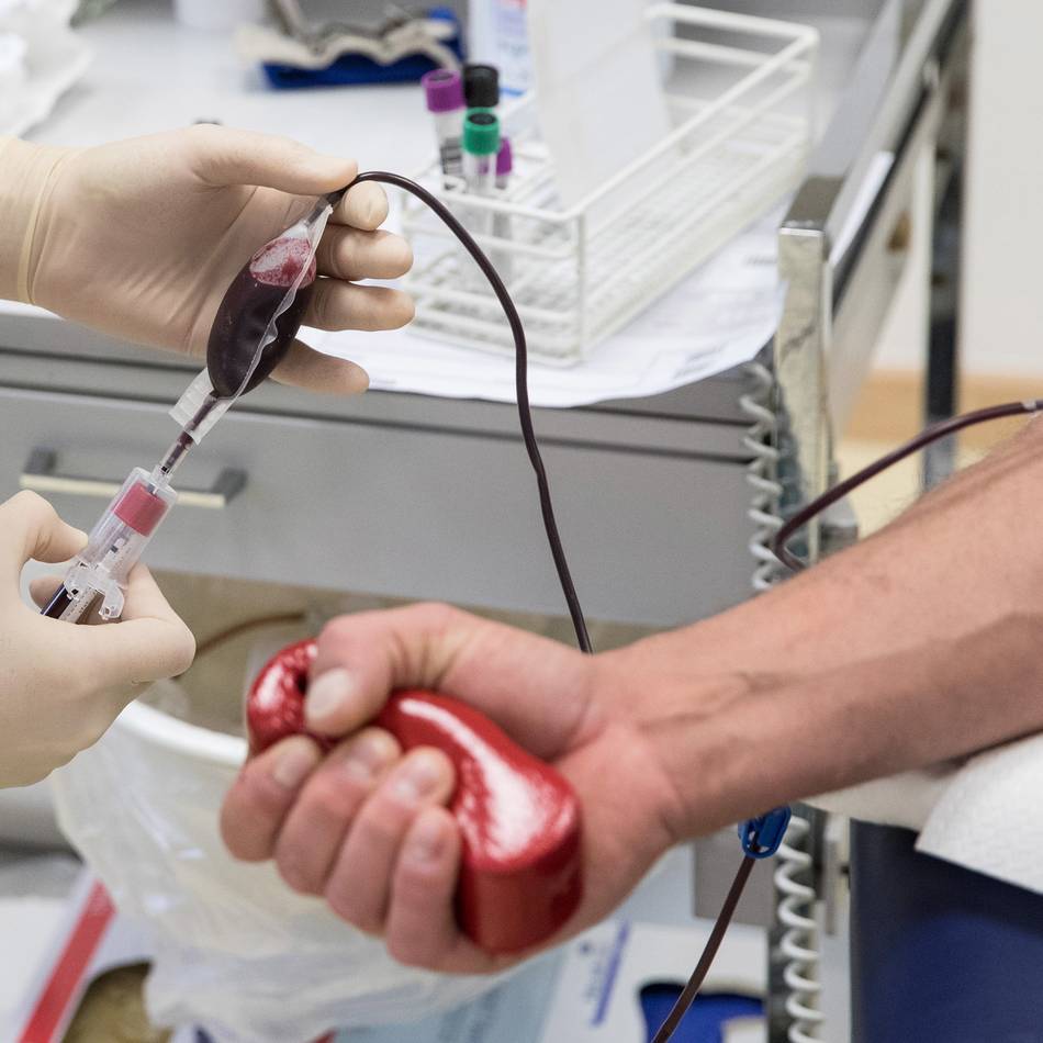 Blutspende-Marathon in Hilden:  „Blut kann man eben nicht ersetzen oder künstlich herstellen“