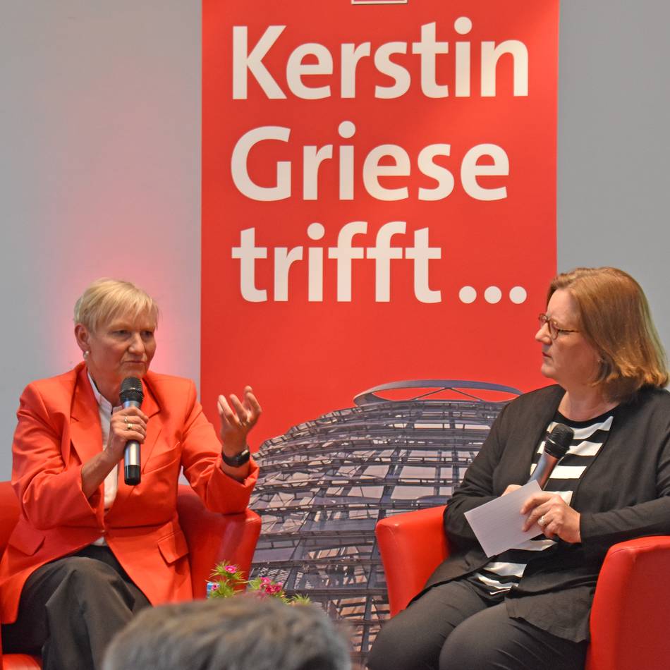 Im Gespräch mit Kerstin Griese (SPD): EKD-Ratsvorsitzende warnt vor wachsender Verrohung im Netz