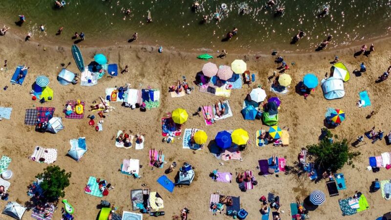 Hitze in Langenfeld: 34 Grad heute, 40 Grad bald – der Badesee zur Abkühlung