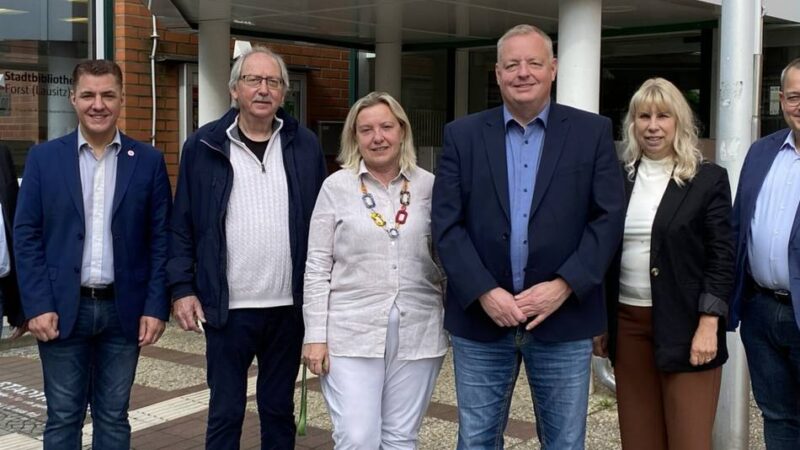 Städtepartnerschaft Wermelskirchen / Forst: Zwischen Arbeitsgespräch und Rosengartenfest
