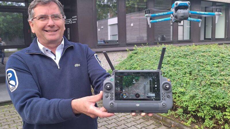 Drohnen-Technologie aus Meerbusch: Wie eine Meerbuscher Firma Falschparker aus der Luft jagt