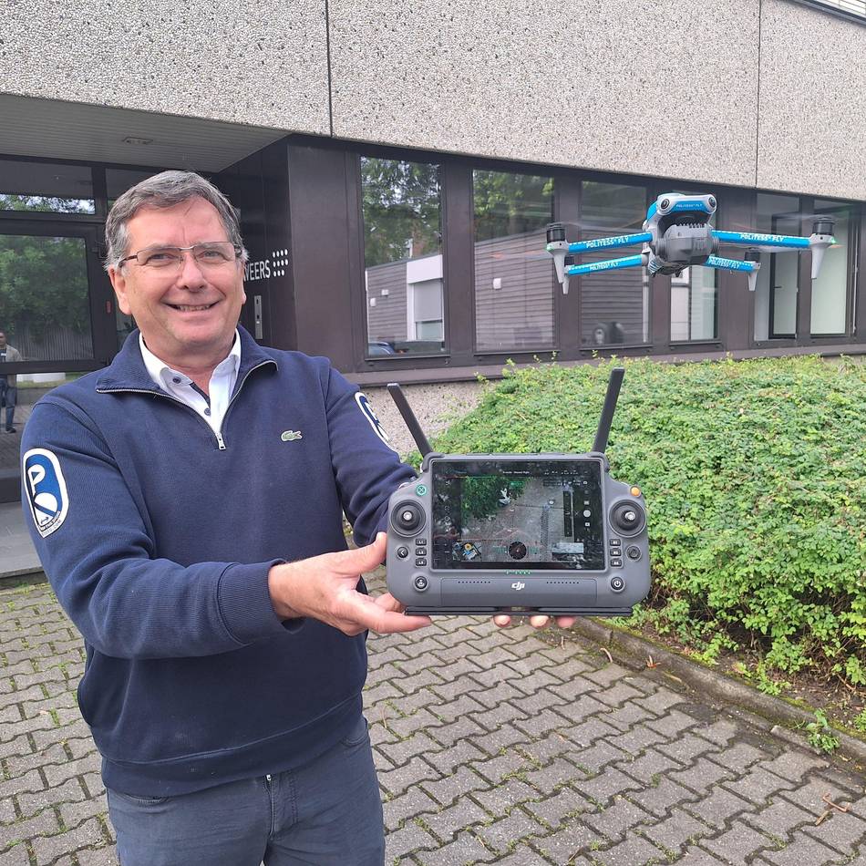 Drohnen-Technologie aus Meerbusch: Wie eine Meerbuscher Firma Falschparker aus der Luft jagt