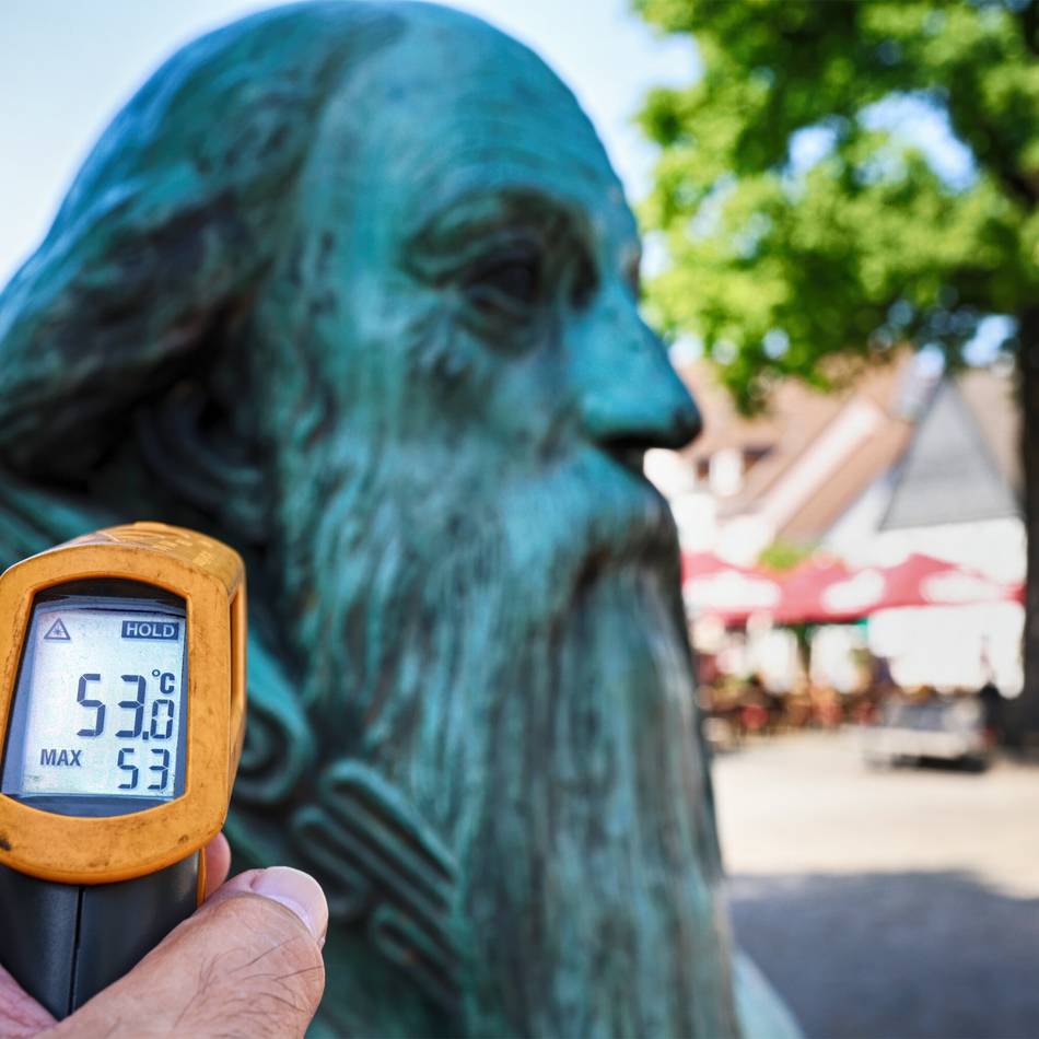 Hohe Temperaturen in Hilden: Hitzebedingte Notfälle – Krankenhaus im Alarmmodus