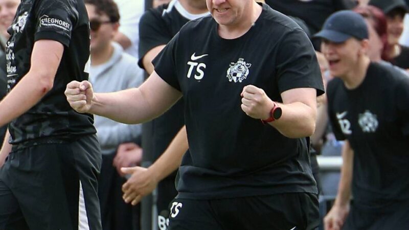 Titelrennen Fußball-Oberliga: VfB 03-Coach Tim Schneider: „Wir wollen es klar machen“