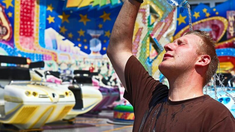 Hochsommer in Mettmann: Wie sich das Hitze-Karussell dreht