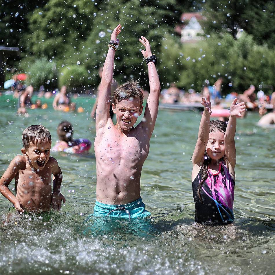 Schwimmen in Mettmann: Naturfreibad auf Ansturm am Wochenende vorbereitet