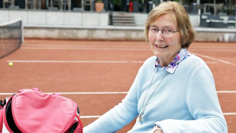 Tennis: Teamchefin mit 85: Monika Eickenberg hält Damen 65 zusammen