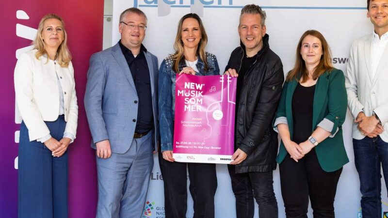 NEW-Musiksommer in Hochneukirch: Der Schmölderpark verwandelt sich zur Musikmeile