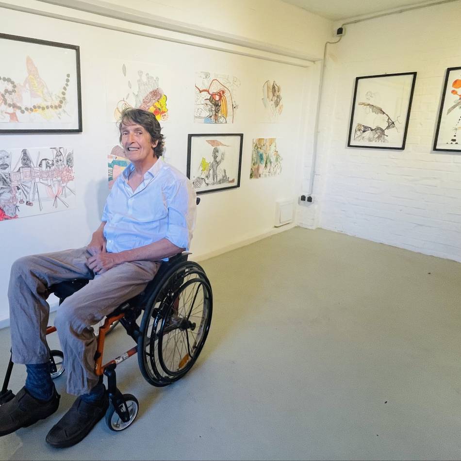 Ausstellung in Neuss: Künstler Axel Naß kehrt nach Schlaganfall stärker zurück