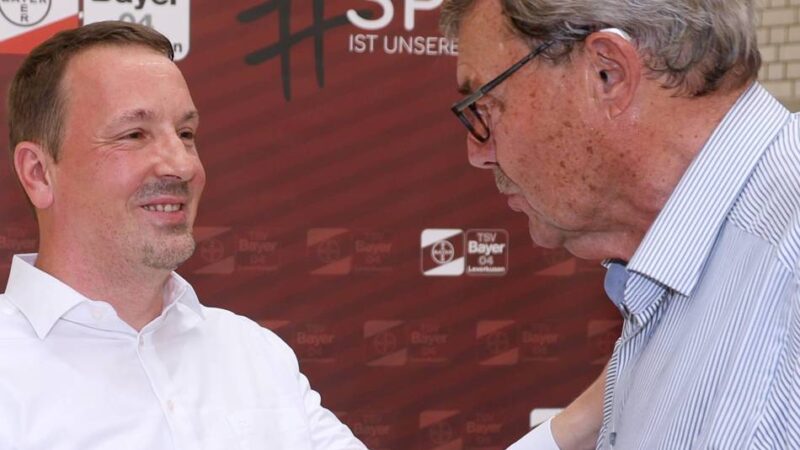 TSV Bayer 04 Leverkusen: „Ich weiß, dass ich in große Fußstapfen trete“