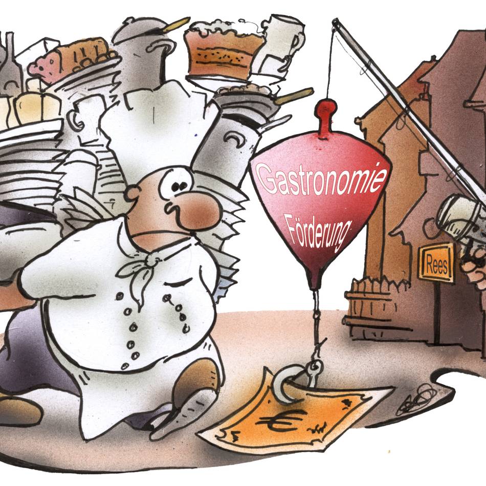 Gastronomie in Rees: Rees will Gastro-Prämie zahlen
