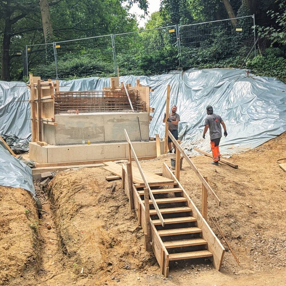 Ortstermin in Süchteln: Neue Friedhofsbrücke in Süchteln soll noch in diesem Jahr fertig werden