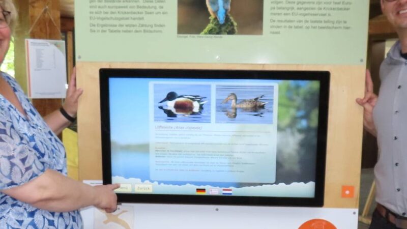 Neue Präsentation in Hinsbeck: Biologische Station baut Barrieren ab