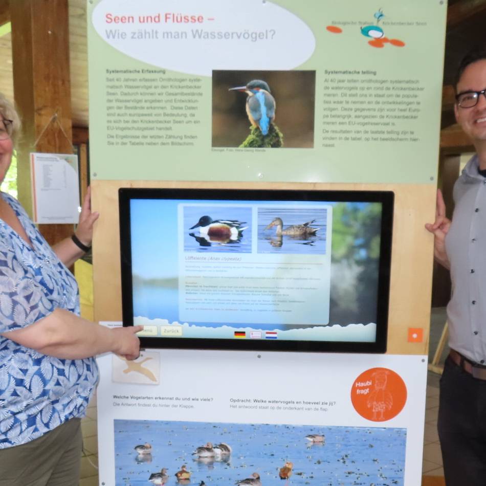 Neue Präsentation in Hinsbeck: Biologische Station baut Barrieren ab