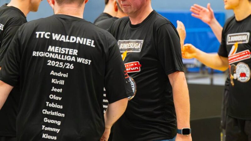 Kaderplanungen schreiten fort: Zwei Neuzugänge sollen TTC Waldniel in Liga drei helfen