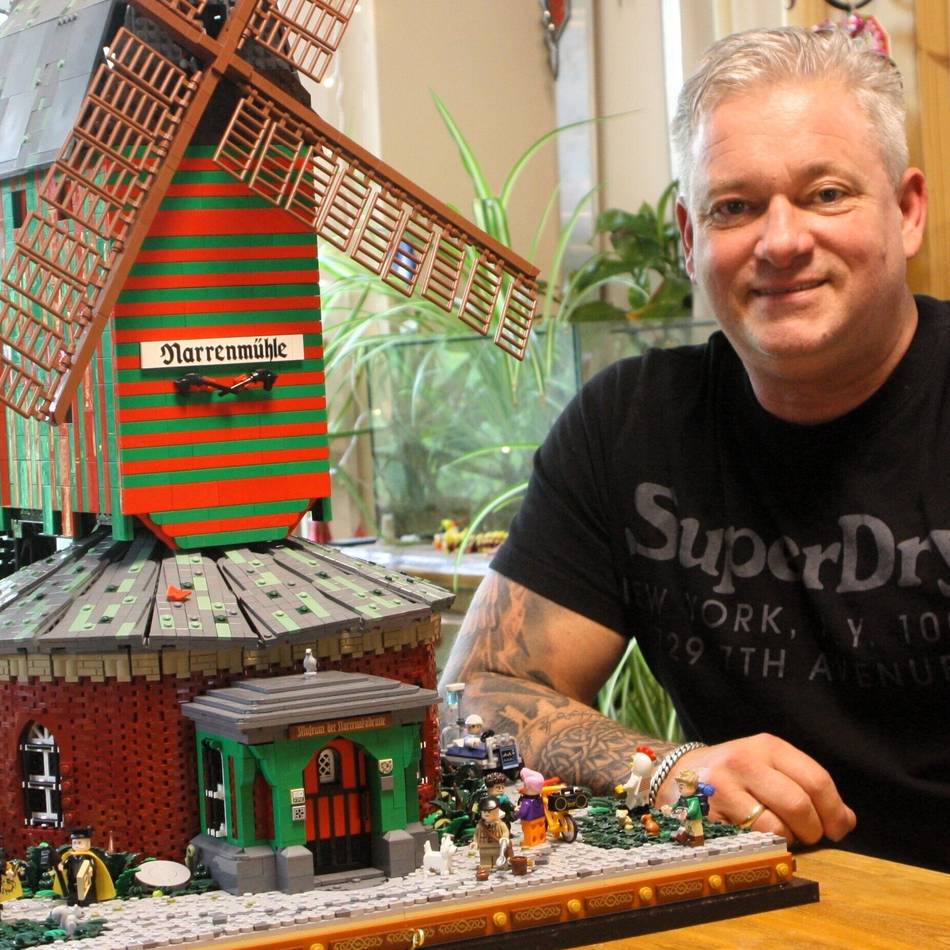 Dülkener Kindertag: Lego-Künstler baut Dülkener Narrenmühle