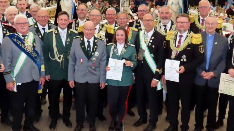 Schützenfest in Breyell: Ein Schütze ist schon 80 Jahre dabei