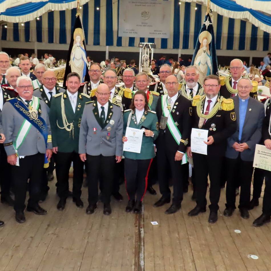 Schützenfest in Breyell: Ein Schütze ist schon 80 Jahre dabei