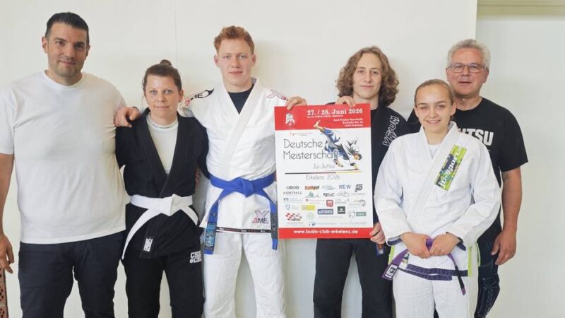 300 Ju-Jutsu-Kämpfer erwartet: Budo-Club Erkelenz richtet erstmals Deutsche Meisterschaft aus
