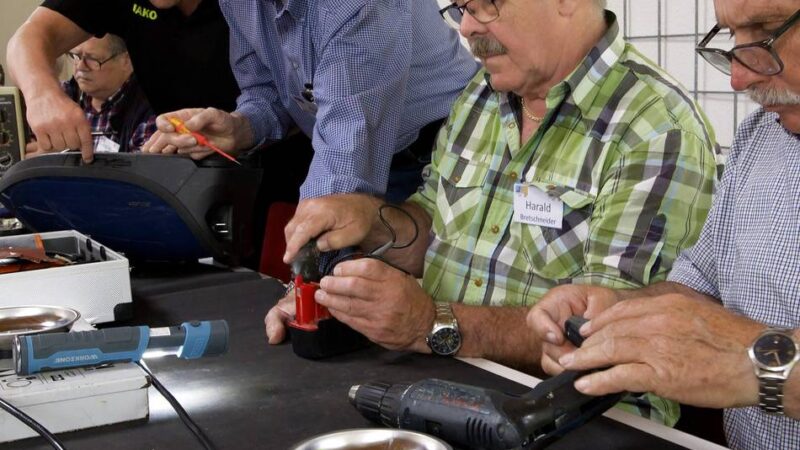 Jeden ersten Freitag in Veen: Repair-Café öffnet wieder seine Türen