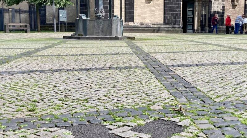 Sorge um altes Kopfsteinpflaster in Neuss: „Der Platz muss so gestaltet werden, dass er das aushält“