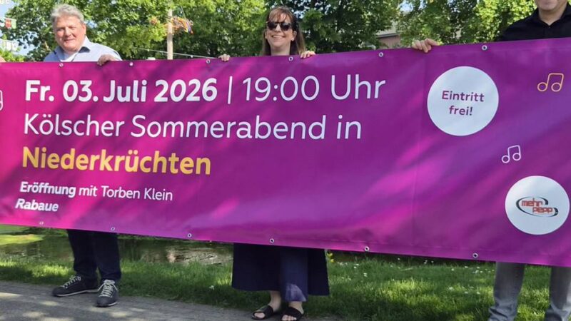 Zum ersten Mal am Lütterbeach: NEW-Musiksommer kommt nach Niederkrüchten