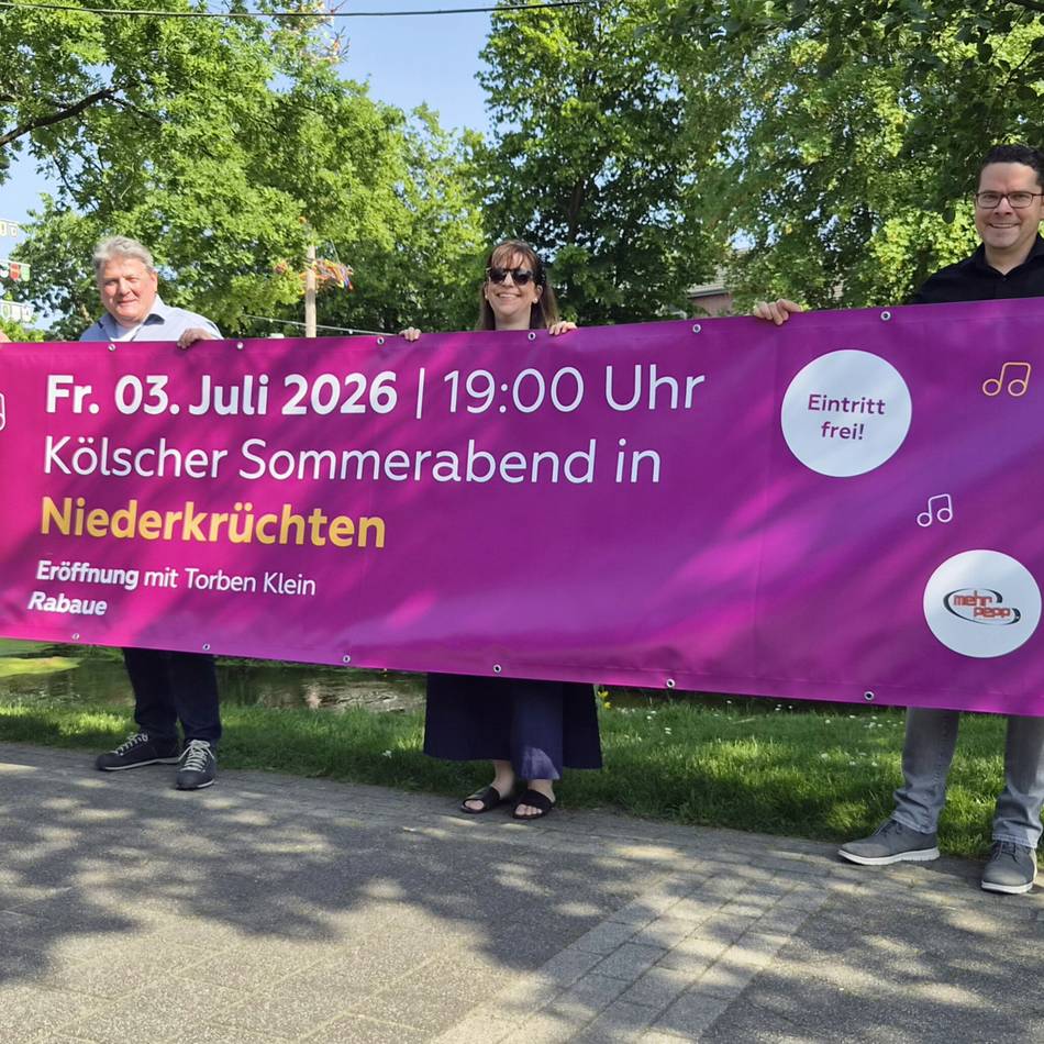 Zum ersten Mal am Lütterbeach: NEW-Musiksommer kommt nach Niederkrüchten