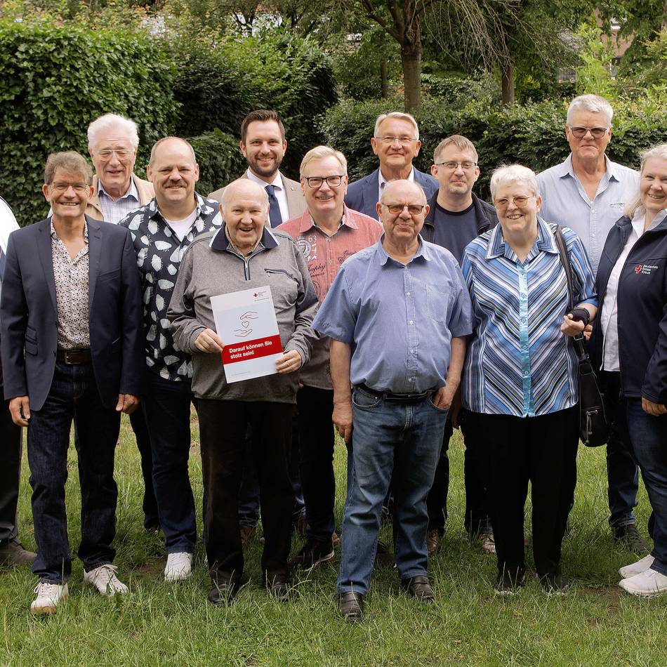 Deutsches Rotes Kreuz: Rheinberger für 165 Blutspenden geehrt