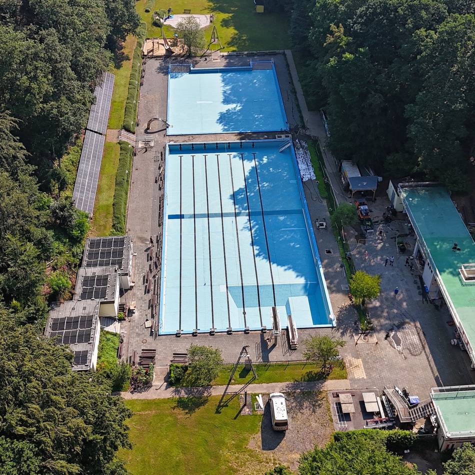 Freibadsaison in Dabringhausen: Ab Montag läuft das Wasser ins Becken