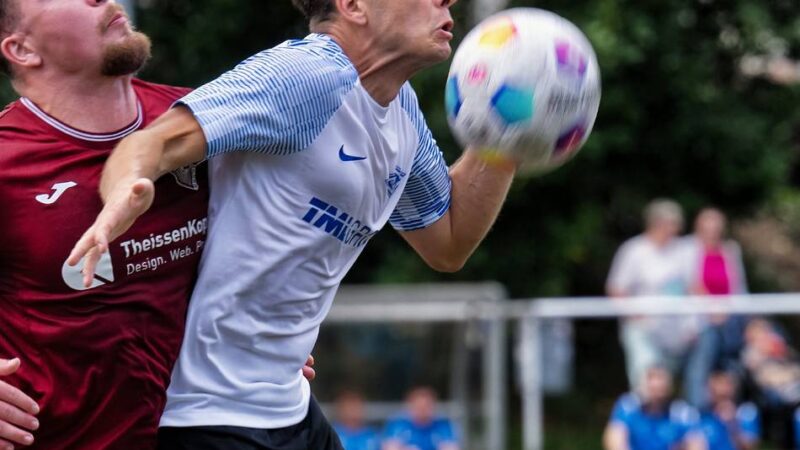 Niederlage in Büderich: Die Sportfreunde Baumberg verlieren zum Abschluss