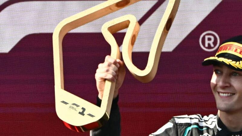 Grand Prix in Österreich: Russell siegt bei Hitze-Spektakel in Spielberg vor Verstappen
