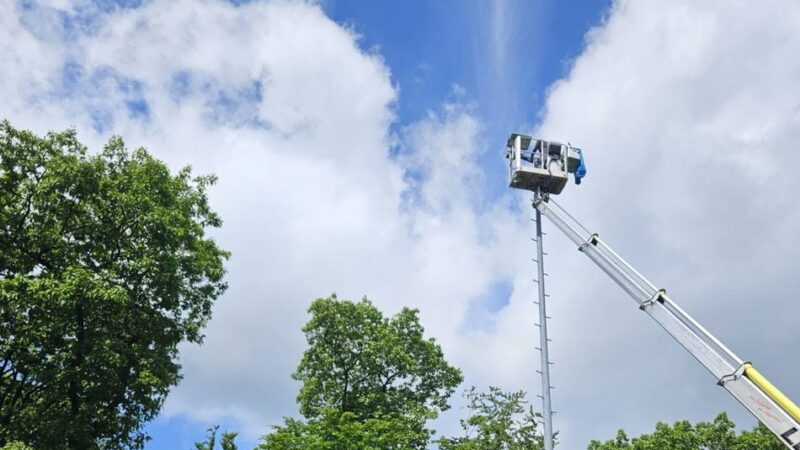 Sportstätten in Radevormwald: LED-Flutlichtanlagen für Sportplätze Kollenberg und Brede
