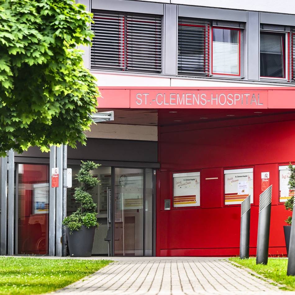 „Kein Geld. Keine Versorgung“: Clemens-Hospital verriegelt vorübergehend seinen Haupteingang