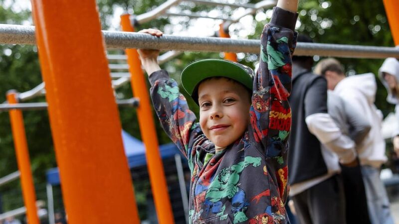 Neue Outdoor-Anlage in Düsseldorf: „Urban-Sport-Arena“ in Hassels ist in Betrieb