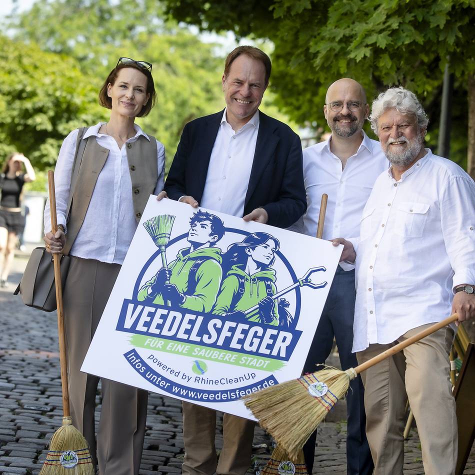 Neue Initiative zur Stadtsauberkeit: Veedelsfeger wollen „Lust auf ein sauberes Düsseldorf“ machen