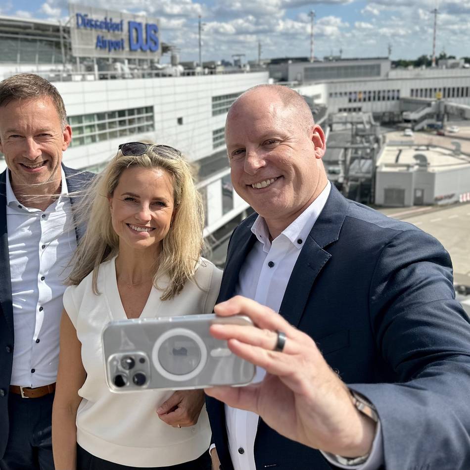 Flughafen Düsseldorf: Airport eröffnet Lounge mit neuer Terrasse – der Zugang kostet 49 Euro