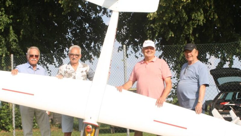 70 Jahre Modellflugclub Grenzland: Sie lassen die Modelle über Nettetal fliegen