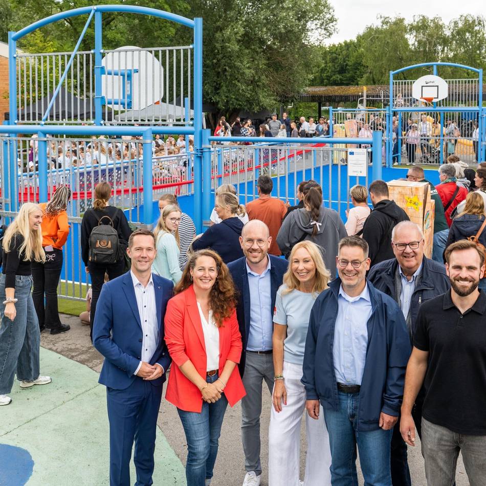 Lemini-Projekt erfolgreich: Neues Multifunktionsfeld für Grundschule in Oedt