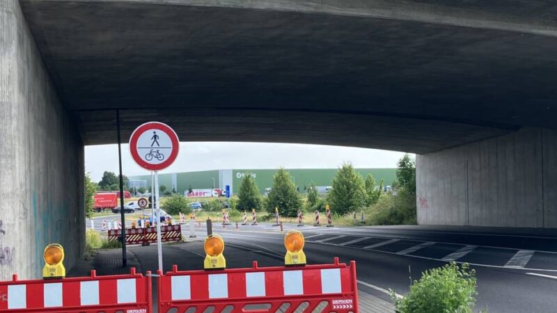 Baustelle in Kaldenkirchen: Radweg an der K2 in Richtung Niederlande ist fertig
