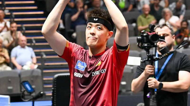 Borussia Düsseldorf räumt in Erfurt ab
: Dang Qiu holt dritten DM-Titel