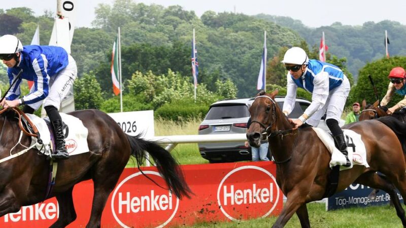 Timeforshowcasing gewinnt Stutenklassiker: Britischer Favoritensieg bei den German 1000 Guineas in Düsseldorf