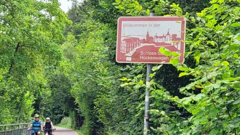 Einschränkungen in Hückeswagen: Fällarbeiten – Radweg teilweise gesperrt