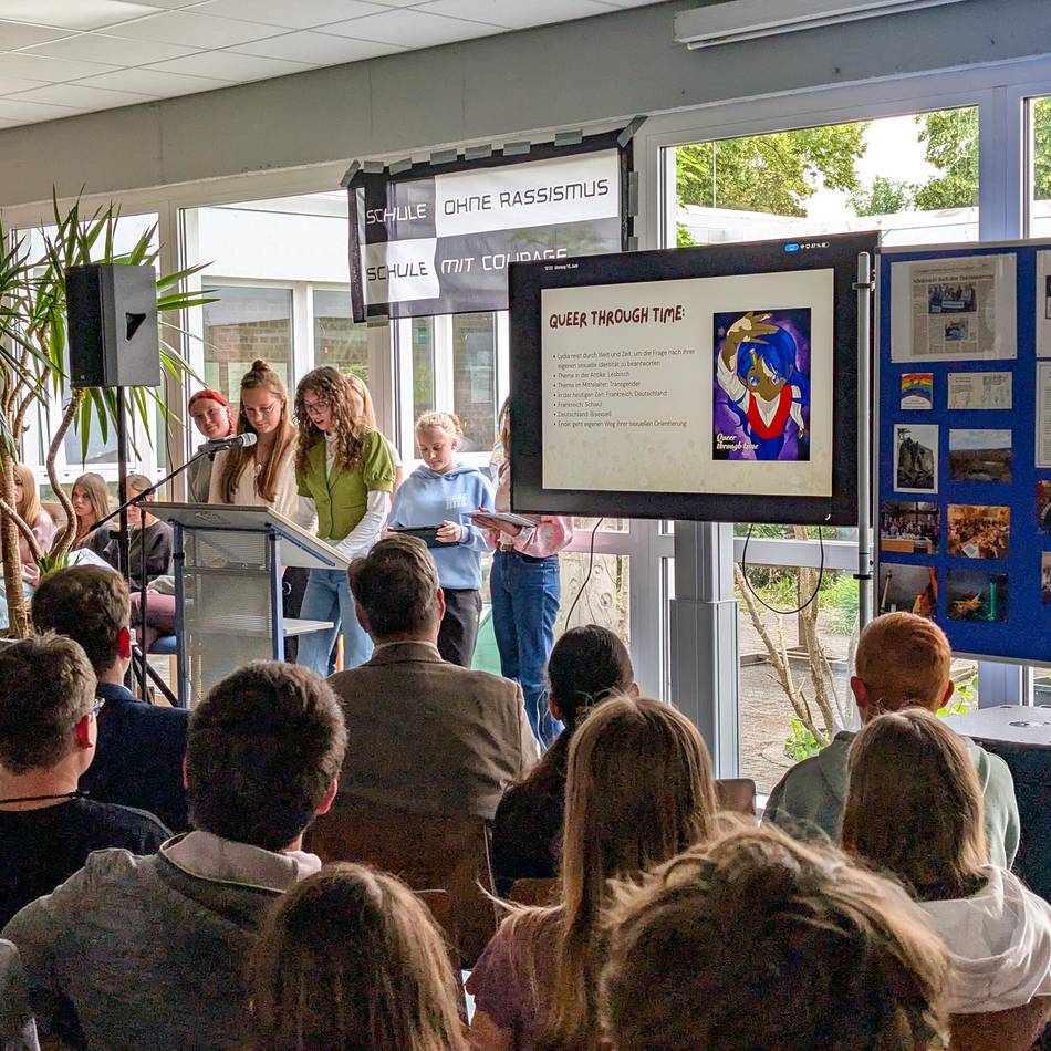 Gesamtschule Brüggen: Projekte zeigen Haltung gegen Hass