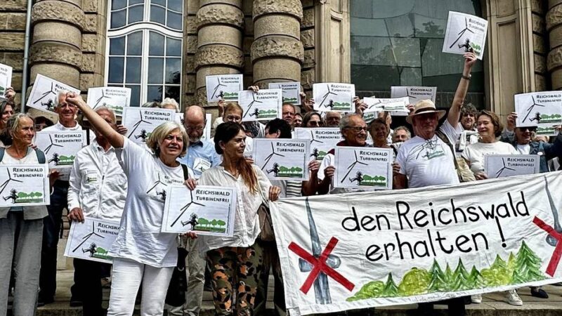 Windkraft im Reichswald: Bürgerinitiative kündigt weiter Widerstand an – Rüge aus den Niederlanden