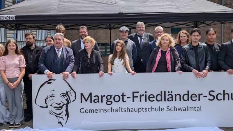Margot-Friedländer-Schule in Waldniel: „Seid Menschen“ – Gemeinschaftshauptschule umbenannt