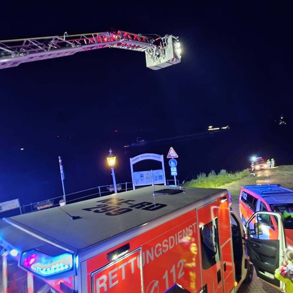 Ermittlungen in Rees: Falscher Notruf löst Großeinsatz am Rhein aus