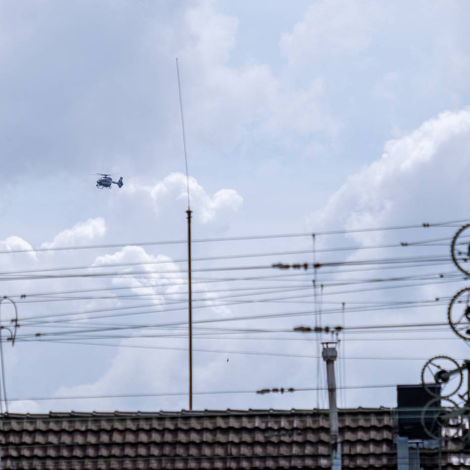 Einsatz in Mönchengladbach: Deshalb kreiste ein Polizeihubschrauber über der Stadt