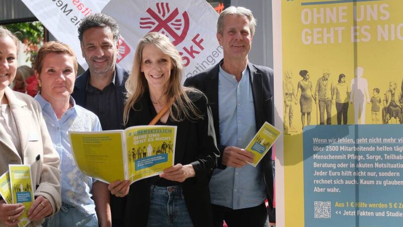 Katholische Einrichtungen im Kreis: Kampagne: Soziale Arbeit ist unersetzlich